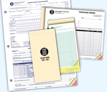 NCR Carbonless Forms Printing