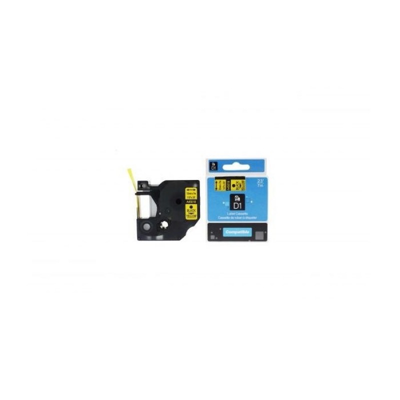 DY45018-Dymo A45018 - NOIR/JAUNE - 9mm 