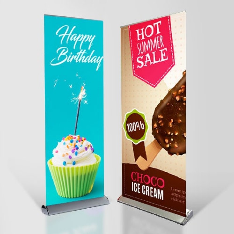 Roll up Economy -  Roll-Up Banner Stand 